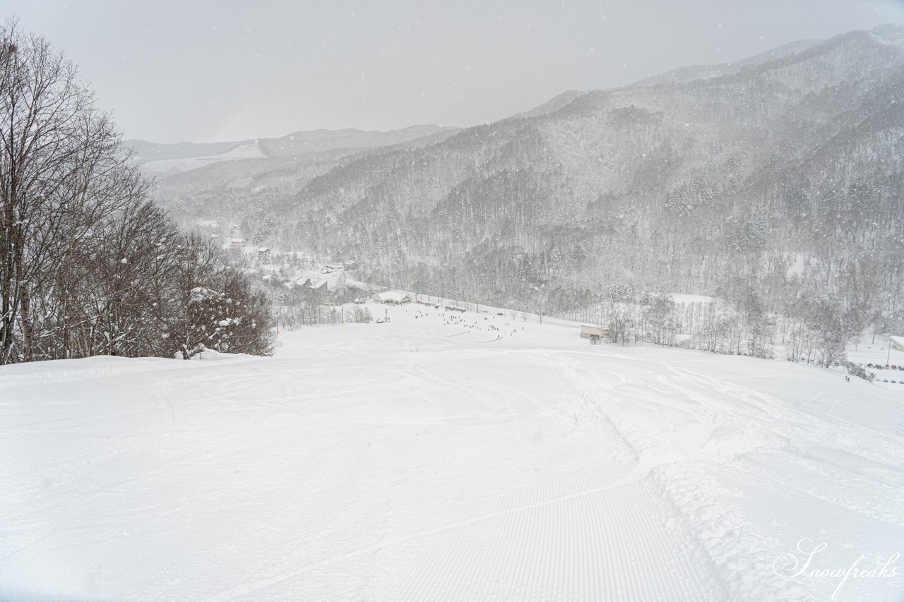 美唄国設スキー場　12月観測史上最深の積雪量を観測した美唄へ。そして、再びの豪雪で全面パウダーゲレンデに！